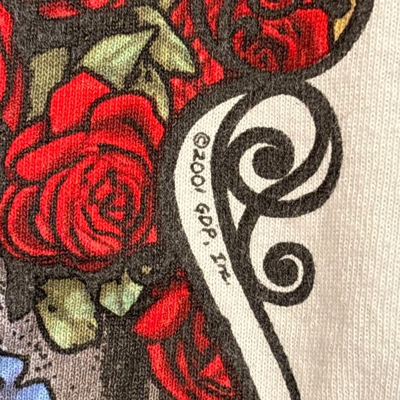 VINTAGE GRATEFUL DEAD 30 years 1965 1995 T-shirt Size Small Tie-Dye Skeleton‎ - Picture 4 of 8